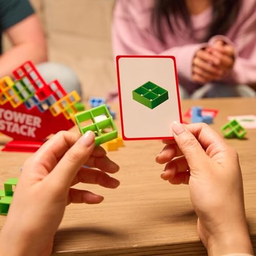 Tower Stack by Relatable, Exciting Game for Kids & Adults Small, Gray