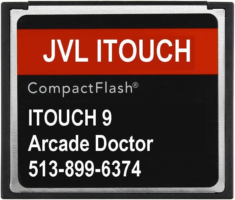 JVL ITouch 9 Replacement CF CompactFlash Card Eclipse Vortex Retro Touchscreen