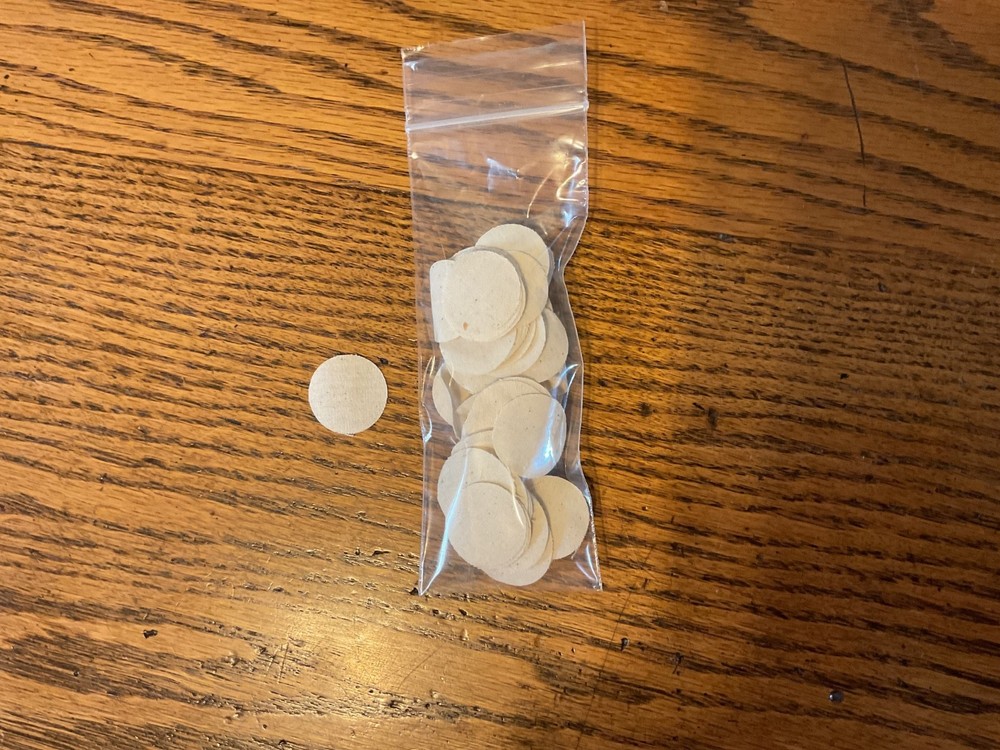 .32/.36 Muzzleloader Patches