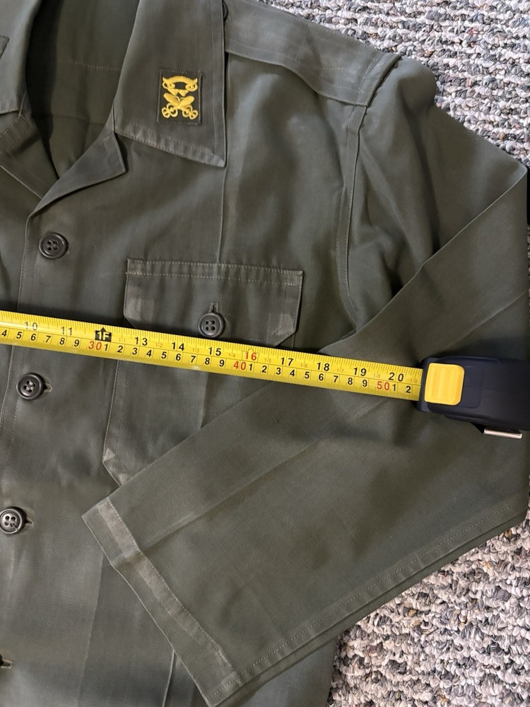 Korea 80s OD Army Uniform Lieutenant (Medium-short)