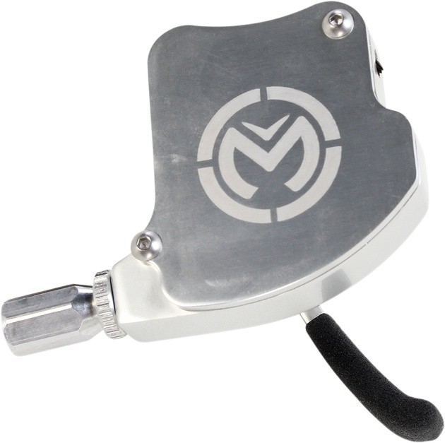 Moose Thumb Throttle Silver