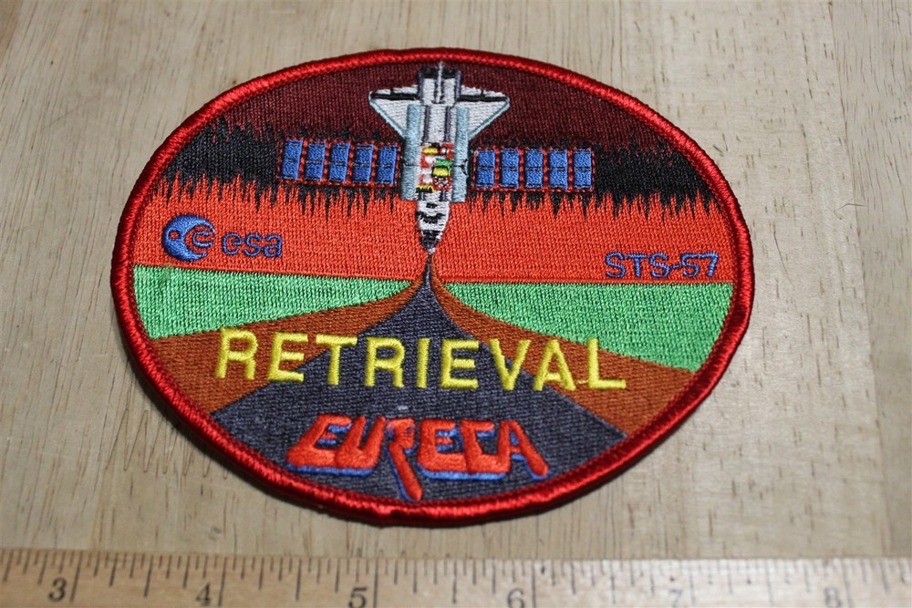 ESA STS-57 RETRIEVAL OF EURECA SPACE PATCH