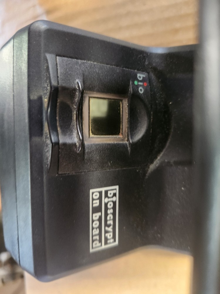 KRONOS System 4500 Time Clock Card Reader Terminal touch ID and power supply