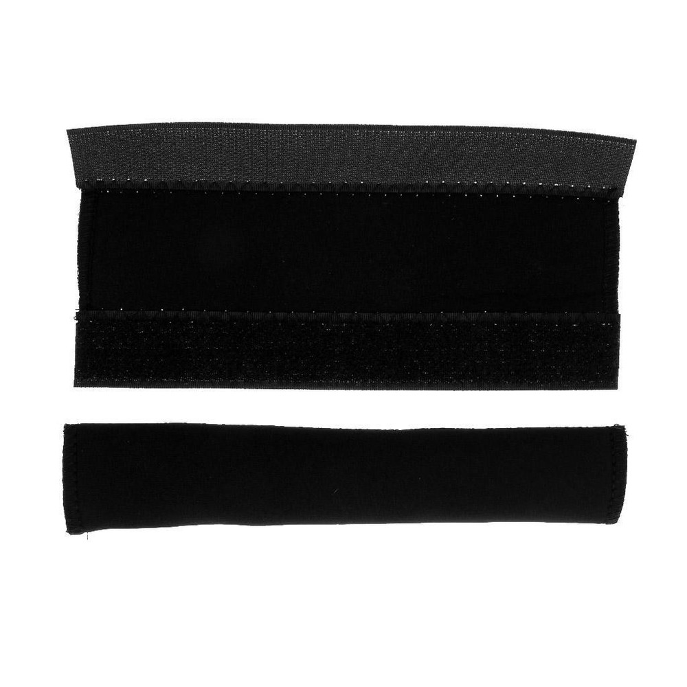 2Pcs Chain Protector Bicycle Guard Cover Neoprene Black Frame