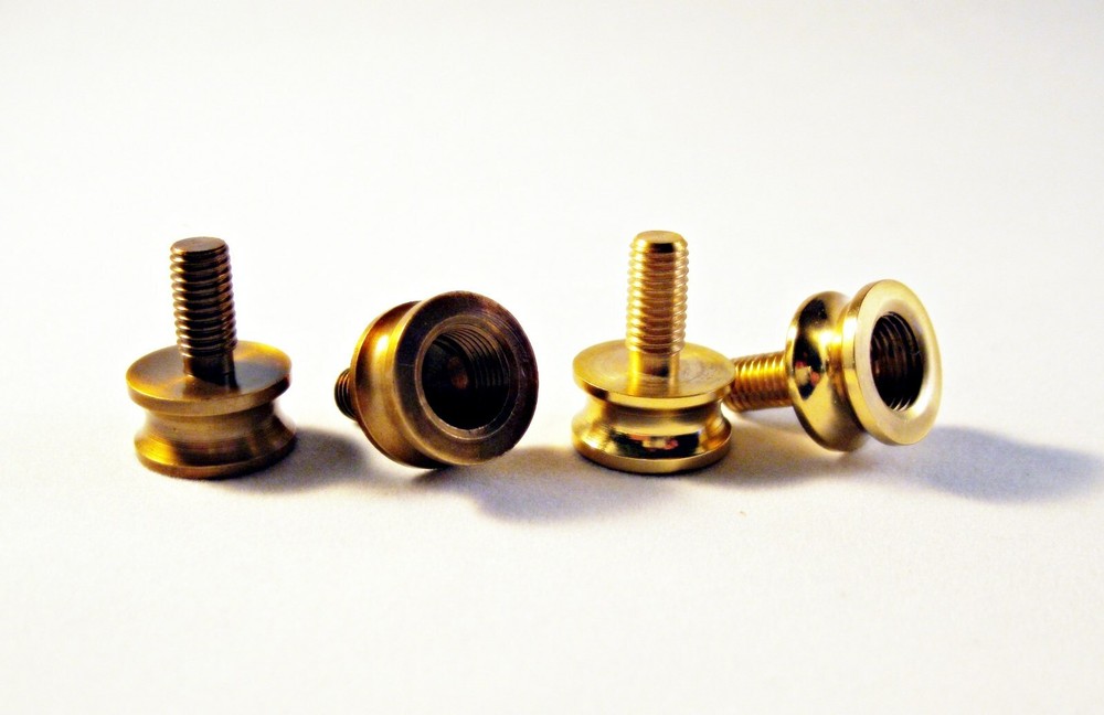 LAMP FINIAL ADAPTER**POLISHED BRASS**Solid Brass(1-PC.)