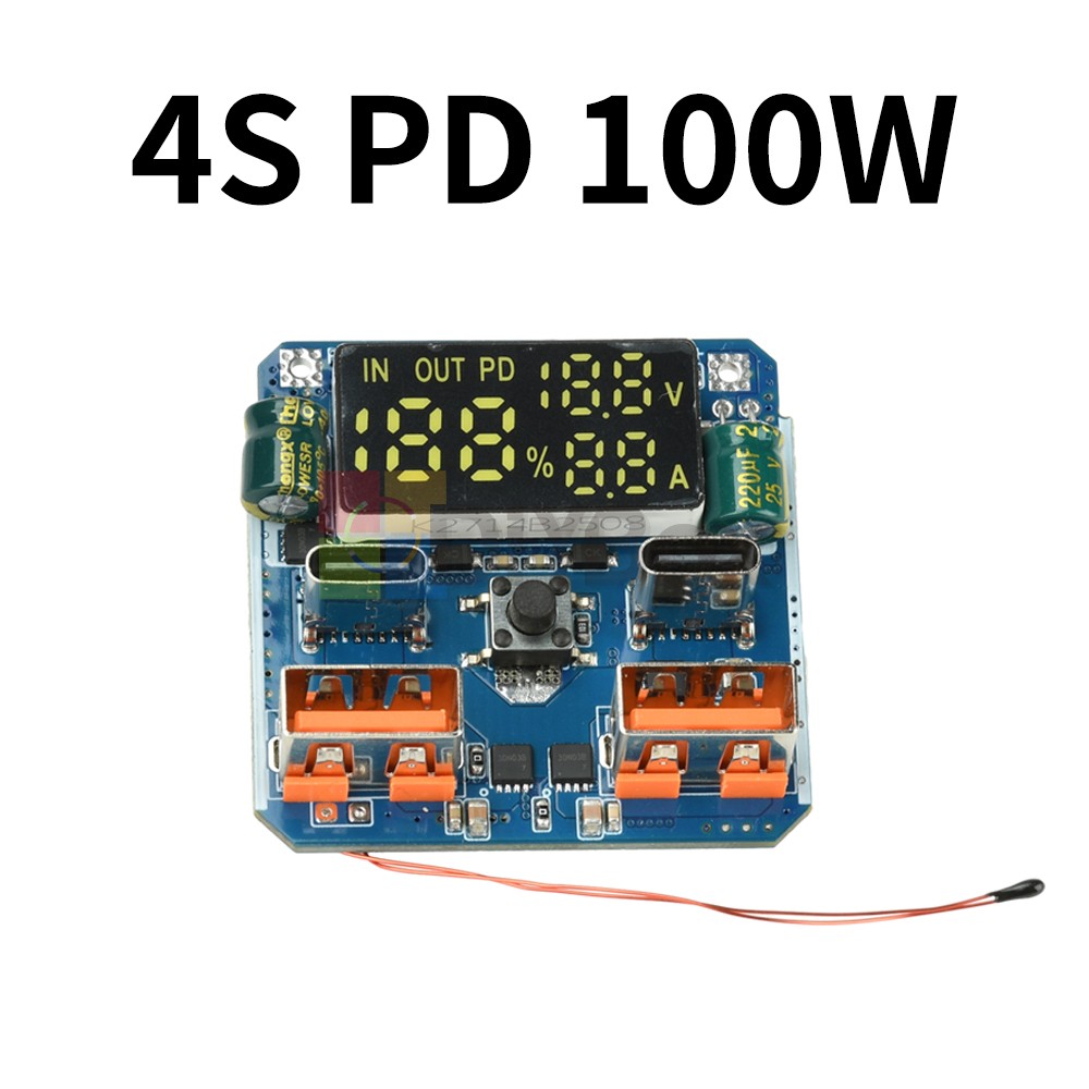 4S 100W Fast Charging Module Integrated Charge/Discharge Buck-Boost Module 20V5A