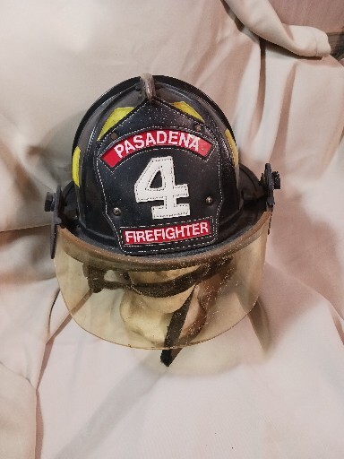 Fireman’s Helmet With Shield Neck Protector