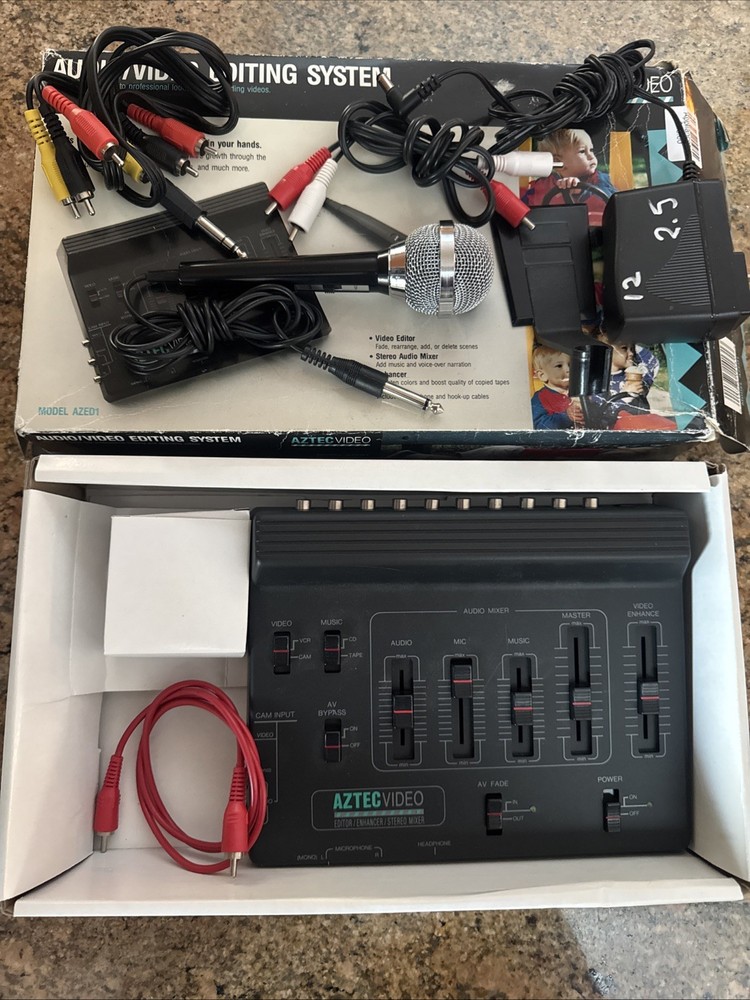 Aztec Video Audio Video Editing System Model AZED1