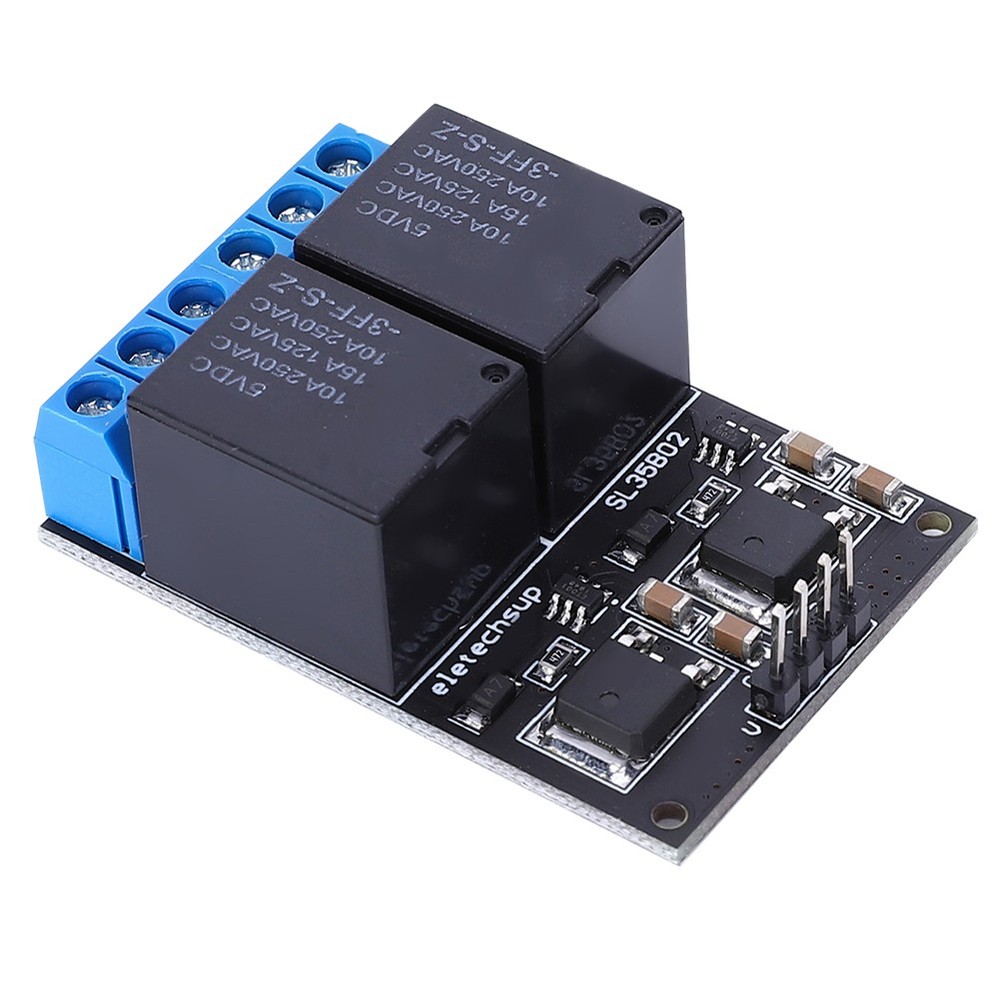§ 2 Channel Bistable Self Locking Trigger Board Button MCU Low Level Control