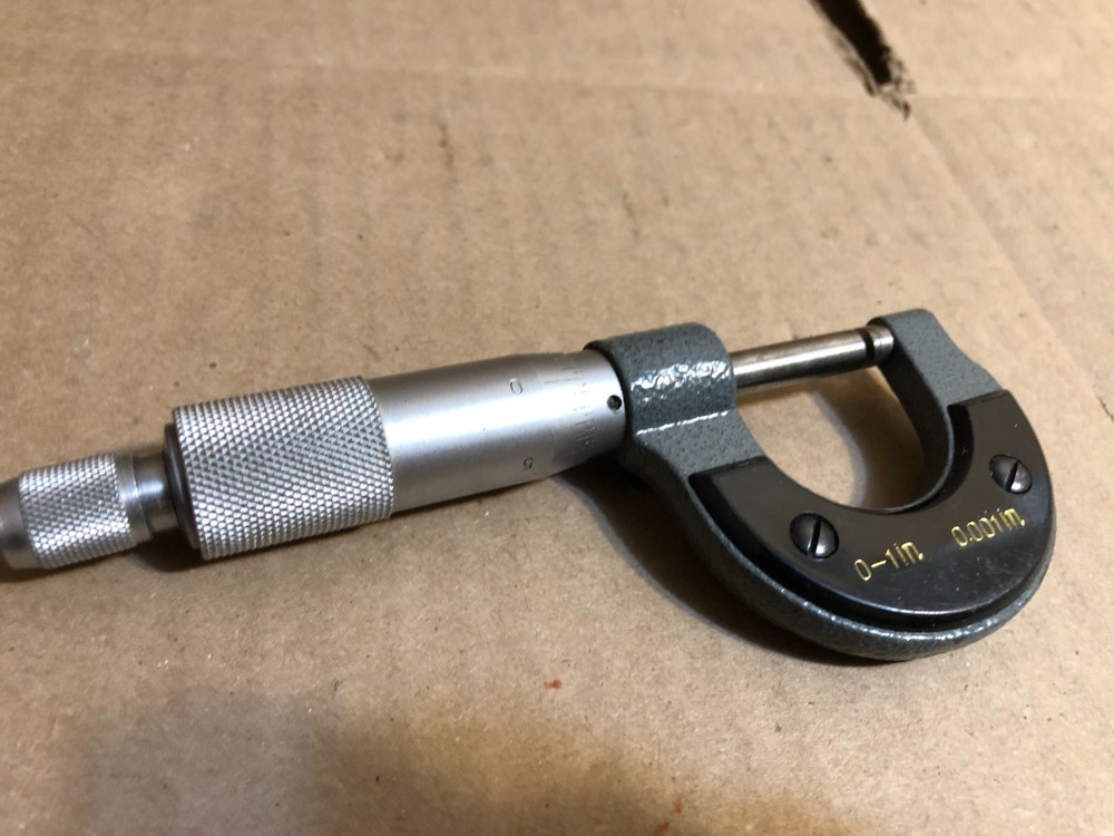 OUTSIDE MICROMETER 0-1" NO.1 .0001"