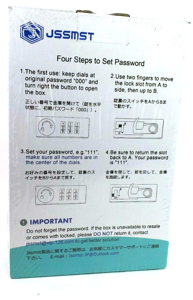 Diversion Black Book Safe With Combination Lock