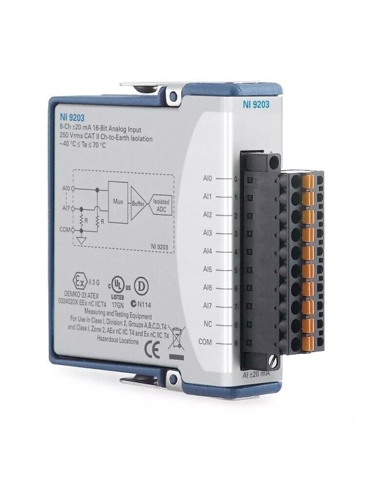 NI 9203 National Instruments NI-9203 cDAQ Analog Current Input Module