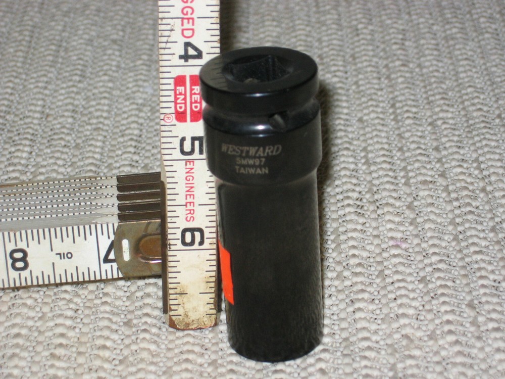 New Westward 1/2" Drive Deep Impact Socket 17mm 6 Point