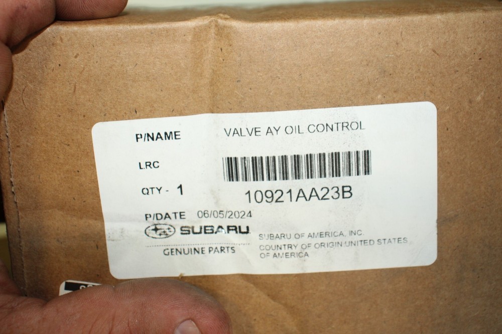 OEM Subaru Variable Valve Timing Solenoid 10921AA23B