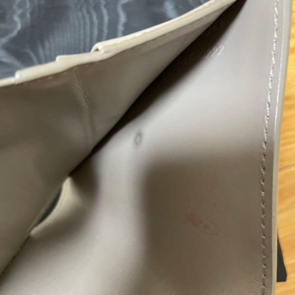 CELINE Gray Tri fold Wallet From Japan