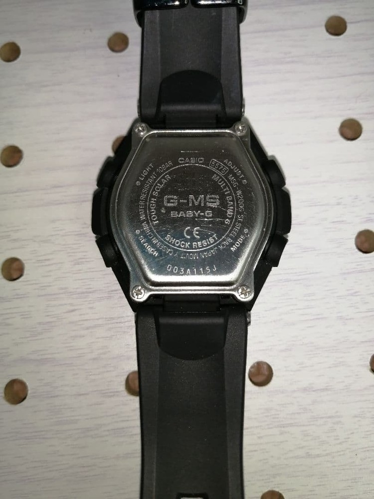 Casio G-Shock G-MS Baby-G MSG-W200G, cleaned, excellent condition.