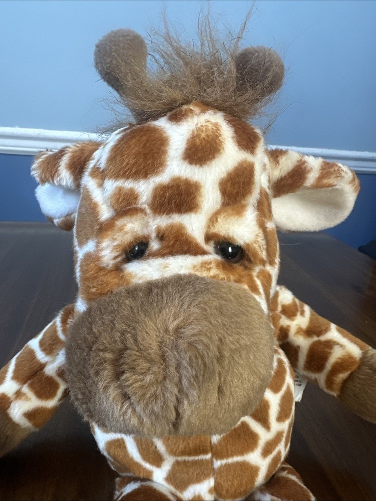 Russ Giraffe Plush Hand Puppet 16"