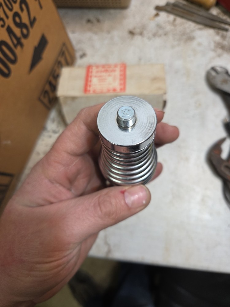Hustler C-30 Chrome Spring NOS With Box