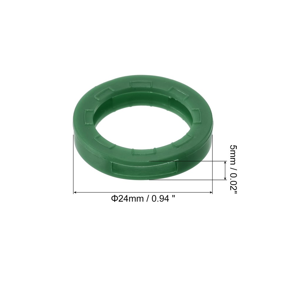 Key Caps Covers Rings, 5 Pack 0.9" Keys Identifiers Covers Coding Tags Marker...