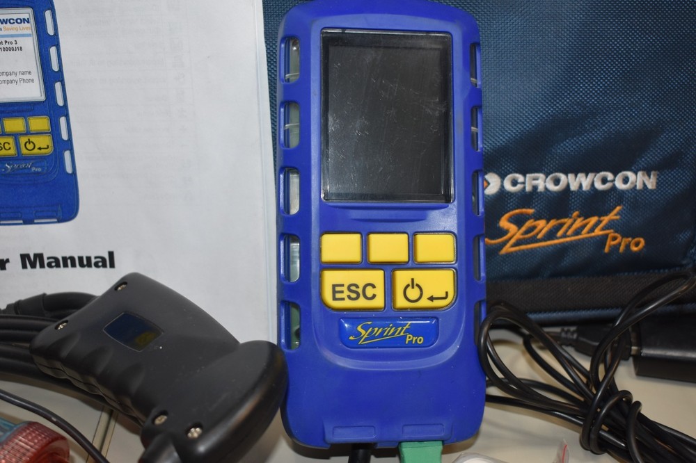 Crowcon Sprint Pro 3 Flue Gas Analyzer