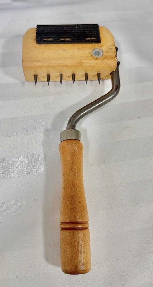 Gooseneck Webbing Stretcher Upholstery Pulling Tool VINTAGE never used
