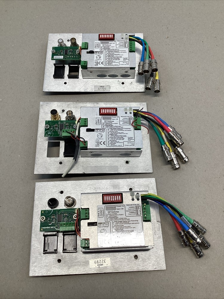 Extron Rgb 474xi Two Input Architectural Interface Lot Of 3 bl0634