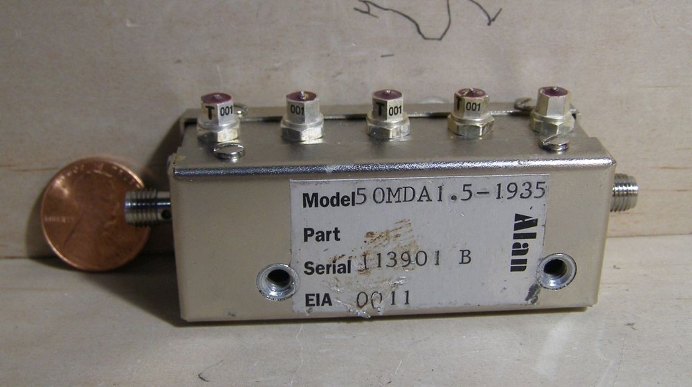 ALAN SMA PROGRAMMABLE ATTENUATOR. MODEL:50MDA1.5-1935