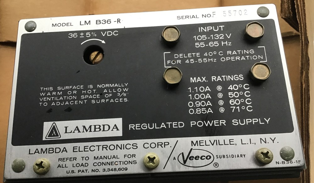 Lambda Power Supply LM-B-36R