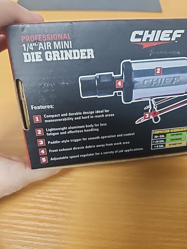 Chief Die Grinder Ch14dgm 64371