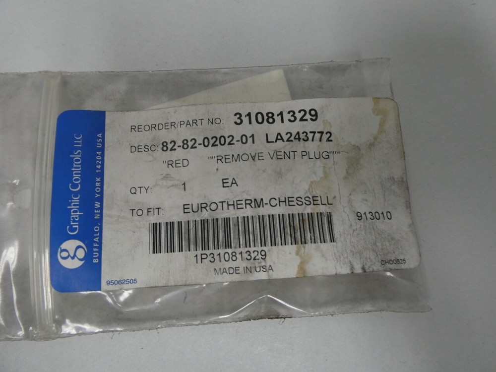 Graphic Controls LA243772 Red Chart Recorder Pen