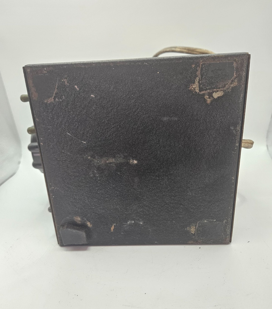 Vintage Standard Electrical Adjust-A-Volt Variable Transformer Variac Untested