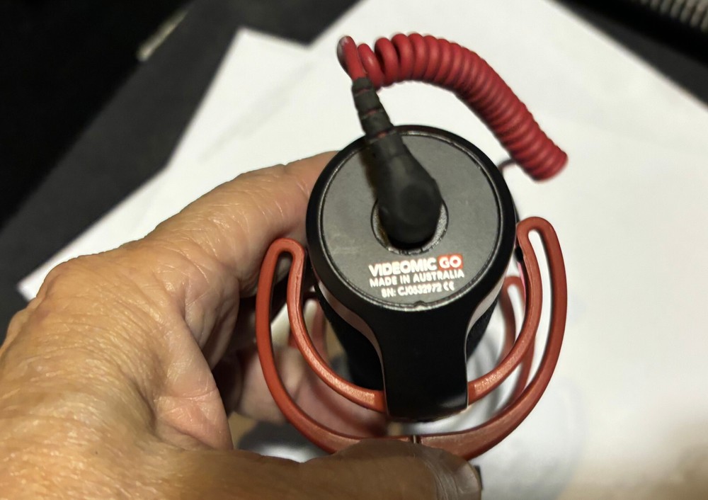 Rode VideoMic GO Handheld Wired 3.5mm Professional Microphone