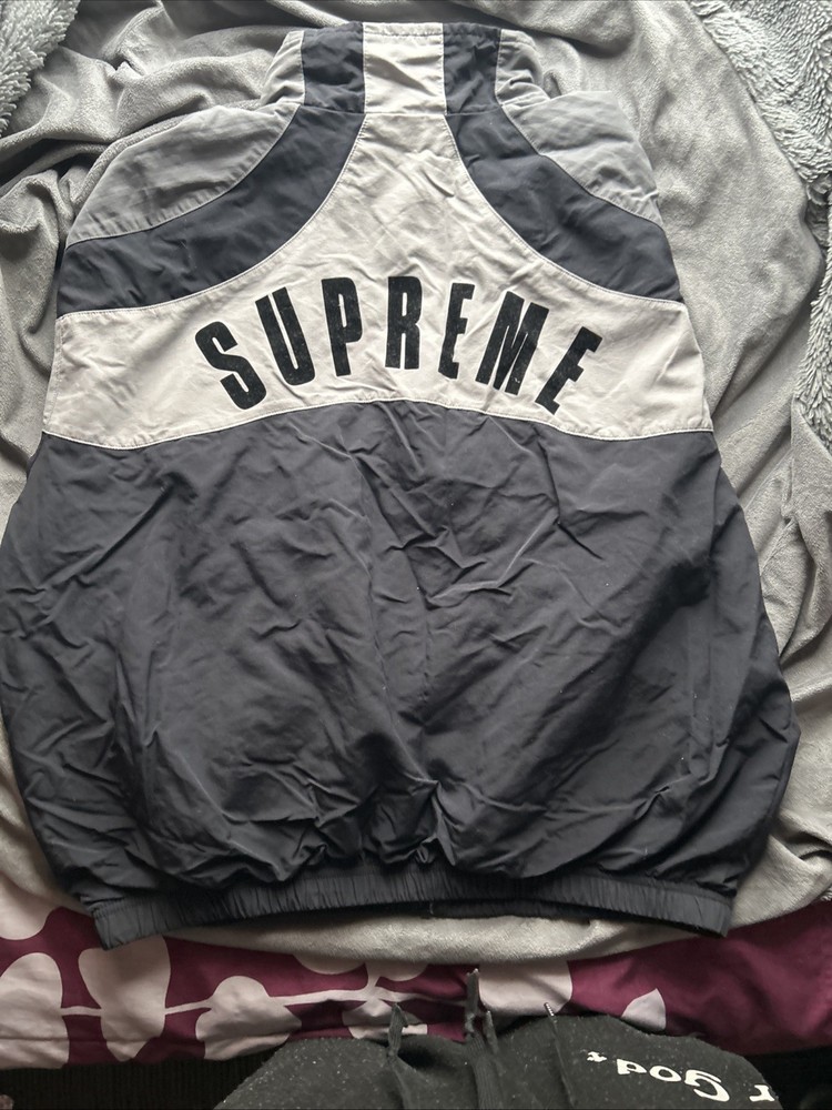 Supreme Umbro Track Jacket Blue SS23 Size