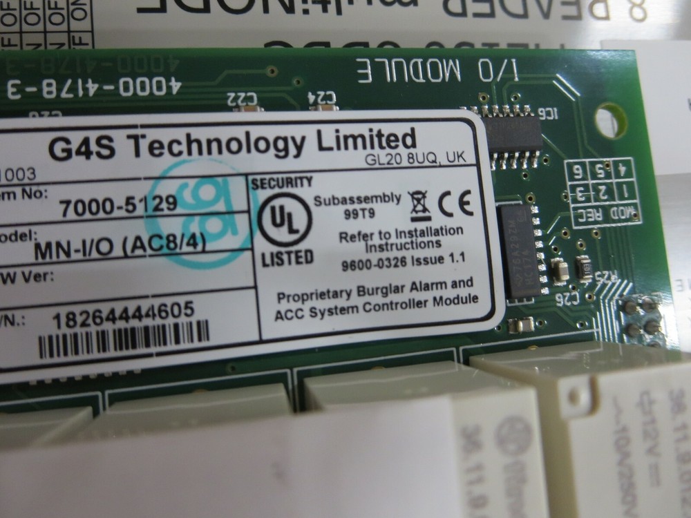 Group 4 Technology, 7000-5460-2 & 7000-5478, Door Controller/Reader,With Cabinet