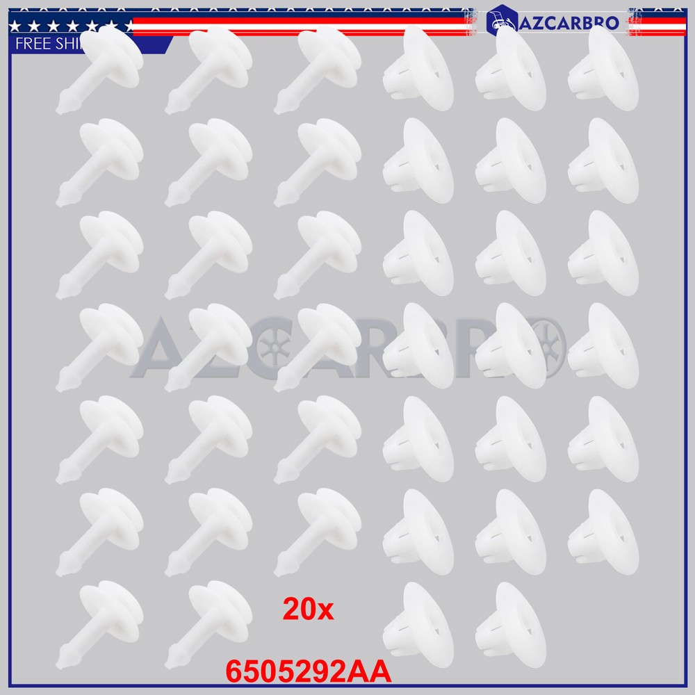 20pcs Door Shell Trim Panel Clip Retainer For Chrysler Town & Country 6505292AA
