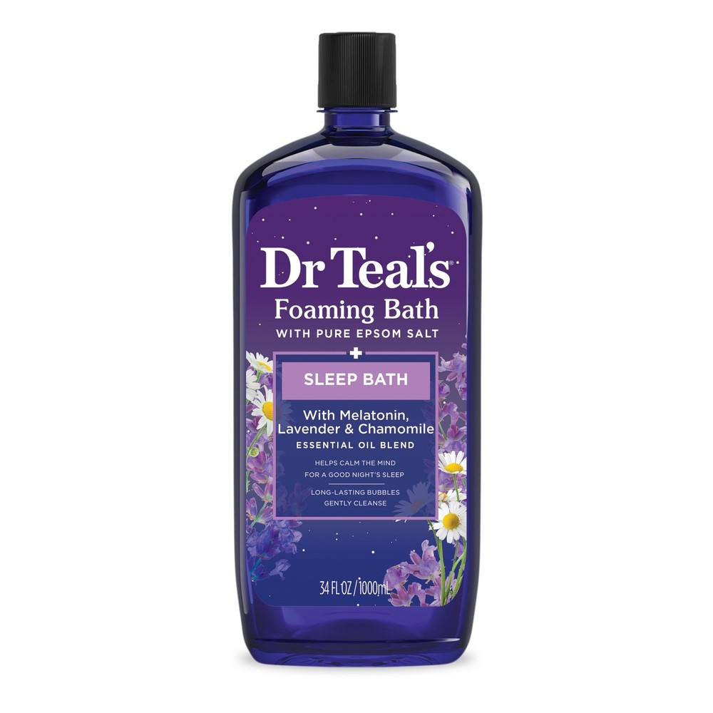 Dr Teal's Foaming Bath Lavender & Chamomile Essential Oils, 34 fl oz