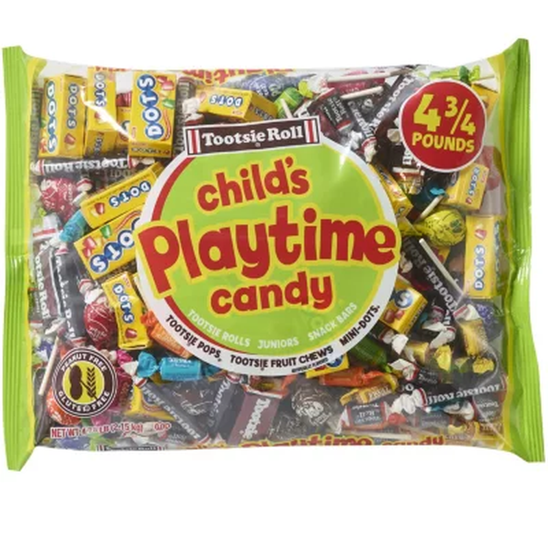 Tootsie Playtime Mix Bag, 4.75 lbs – Assorted Candy