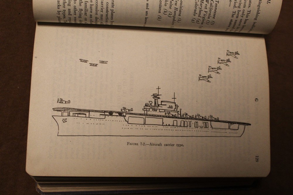 Original WW2 U.S. Navy "The Blue Jackets'' Book, Named & 1943 d.