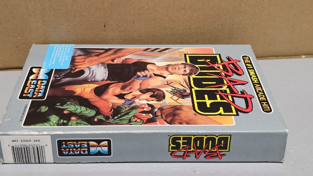 Big Box Software Data East Bad Dudes