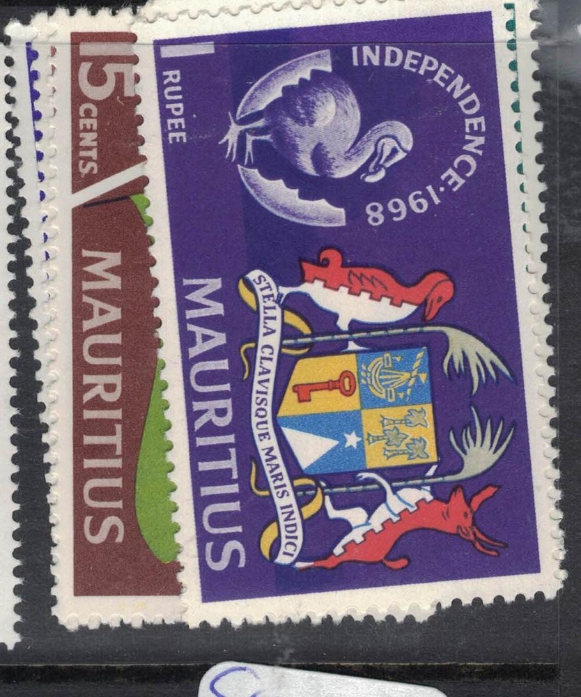 Mauritius SG 364-9 MOG (5fdo)