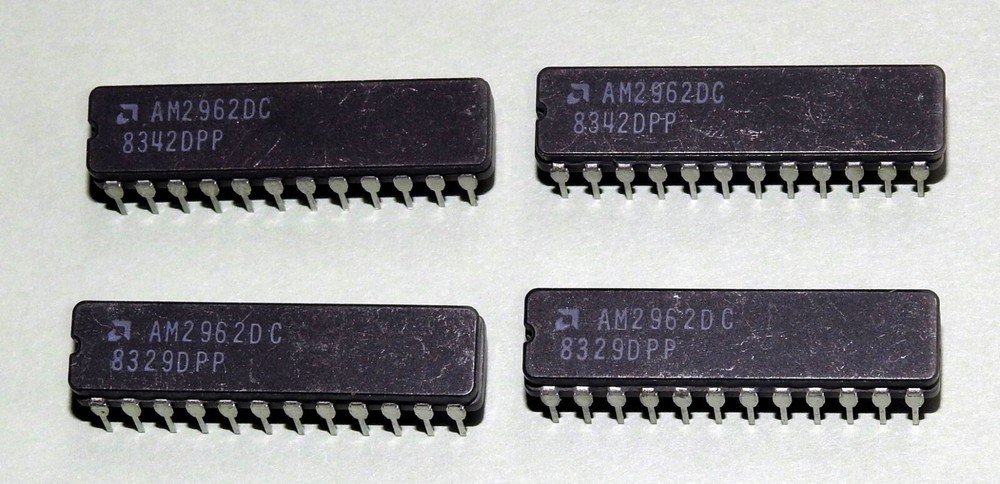 4 pcs AM2962DC Advanced Micro Devices AMD 4-Bit Driver/Buffer 24 pin Ceramic dip