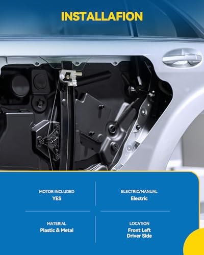 748-524 Power Window Regulator with Motor Front Left Driver Side Replacement