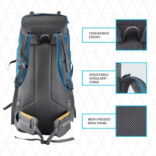 60 Ltr Rucksack Blue