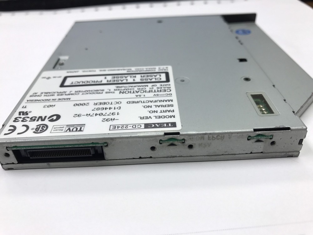 TEAC 1977047A-92 Slim CD-ROM Drive Dark Grey Bezel