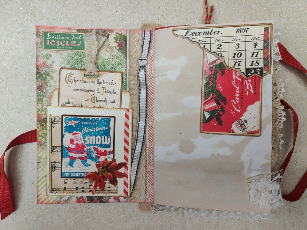 It's Christmas 🌲 Card Handmade Journal