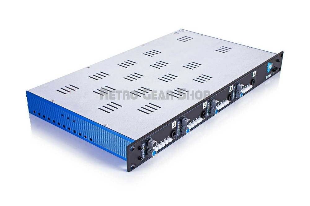 API 3124V Discrete 4-Channel Microphone Line Preamp Api