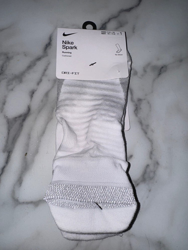 Nike Spark Cushioned No-Show Running Socks
