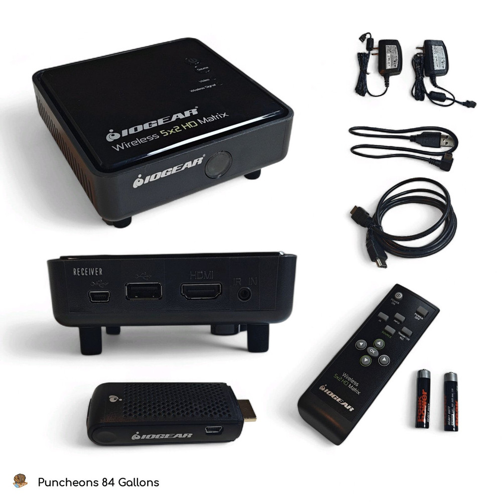 IOGEAR GWHD11 Wireless HDMI Transmitter and Receiver Kit