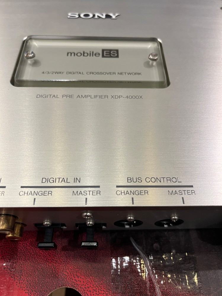 Sony XDP-4000X Mobile ES Digital Sound Processor Crossover Equalizer