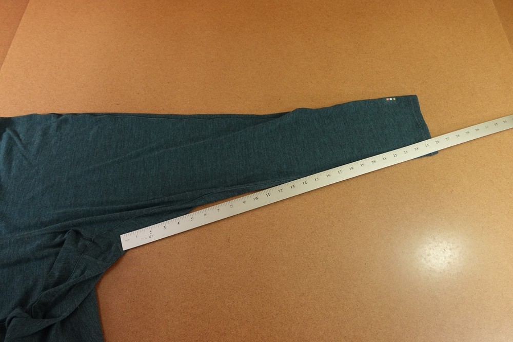 Smartwool Womens 2X Twilight Heather Blue Classic Base Layer Thermal Bottom NWT